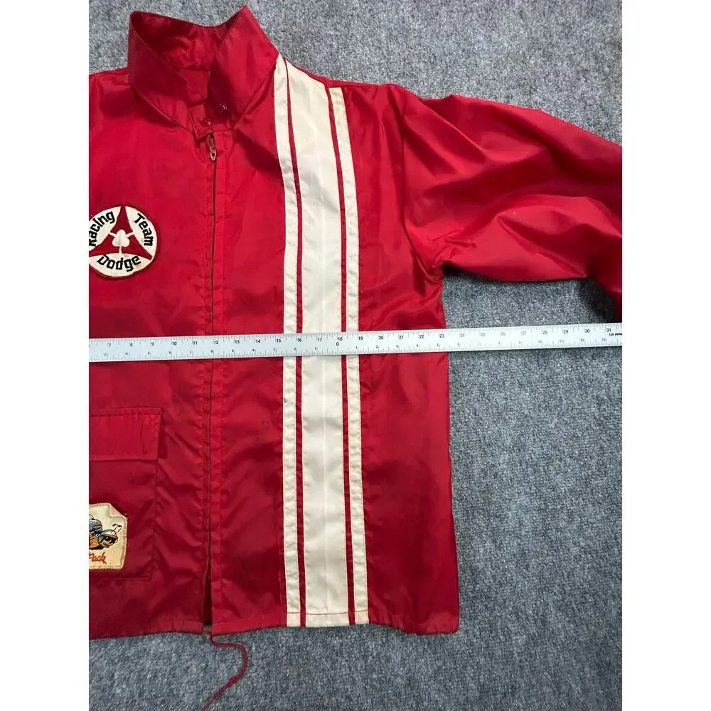 Vintage Late 1960s Dodge Scat Pack Racing Team Talon Zip NHRA/Mopar Jacket M - Picture 12 of 13